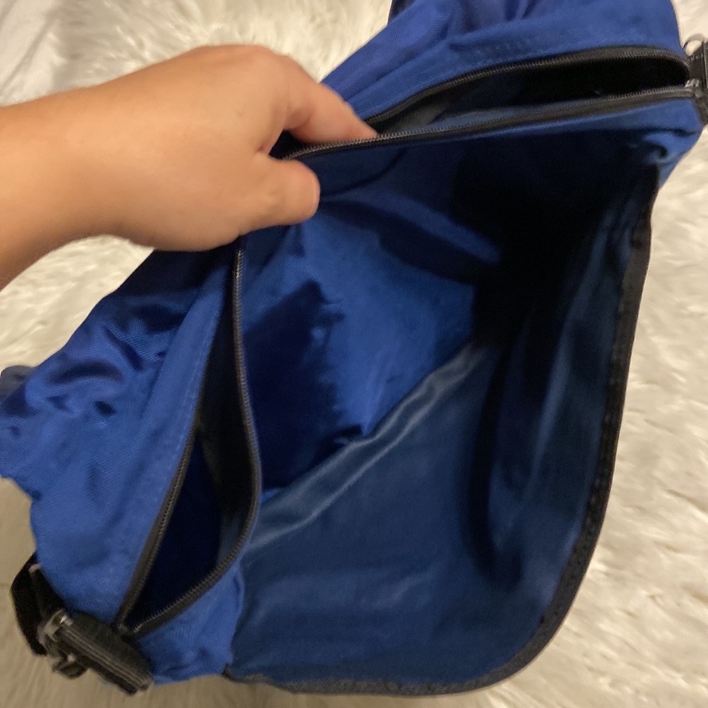 Protocol Shoulder Bag blue color excellent condition - Picture 6 of 12